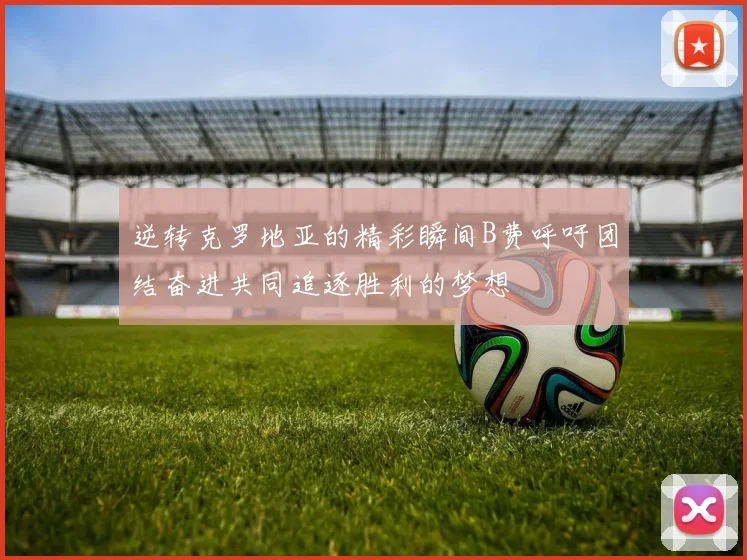 逆转克罗地亚的精彩瞬间B费呼吁团结奋进共同追逐胜利的梦想