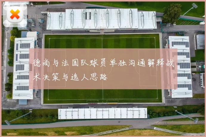 德尚与法国队球员单独沟通解释战术决策与选人思路